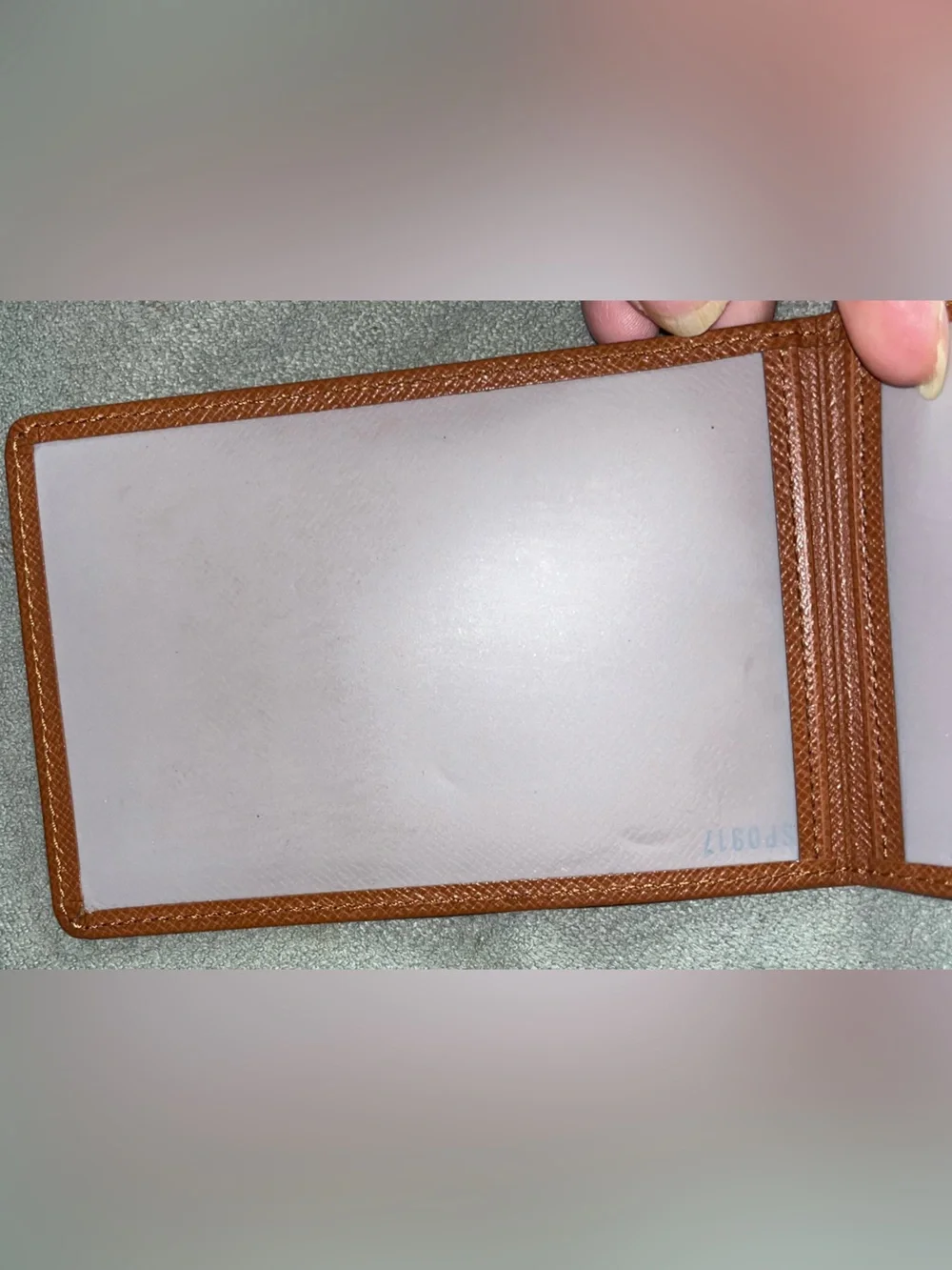 Louis Vuitton NWOT Taiga Leather ID/Card Holder